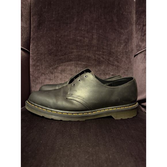 Dr. Martens 1461 Smooth Leather Oxford Shoes classic 3-eye black leather Size 13 main image 5
